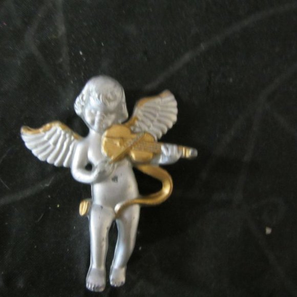 VTG ANGEL THEMED ORNAMENT COLLECTION SET OF 4 - Picture 7 of 10